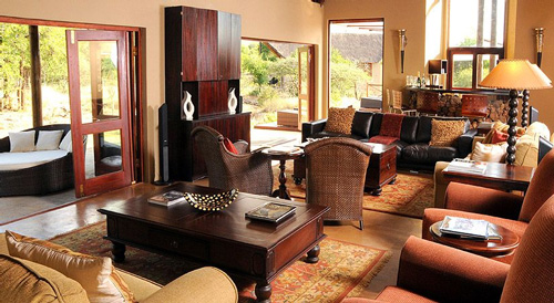 Main Lodge Lounge Pilanesberg Private Lodge Pilanesberg Game Reserve Accommodation Bookings Luxury Accommodation